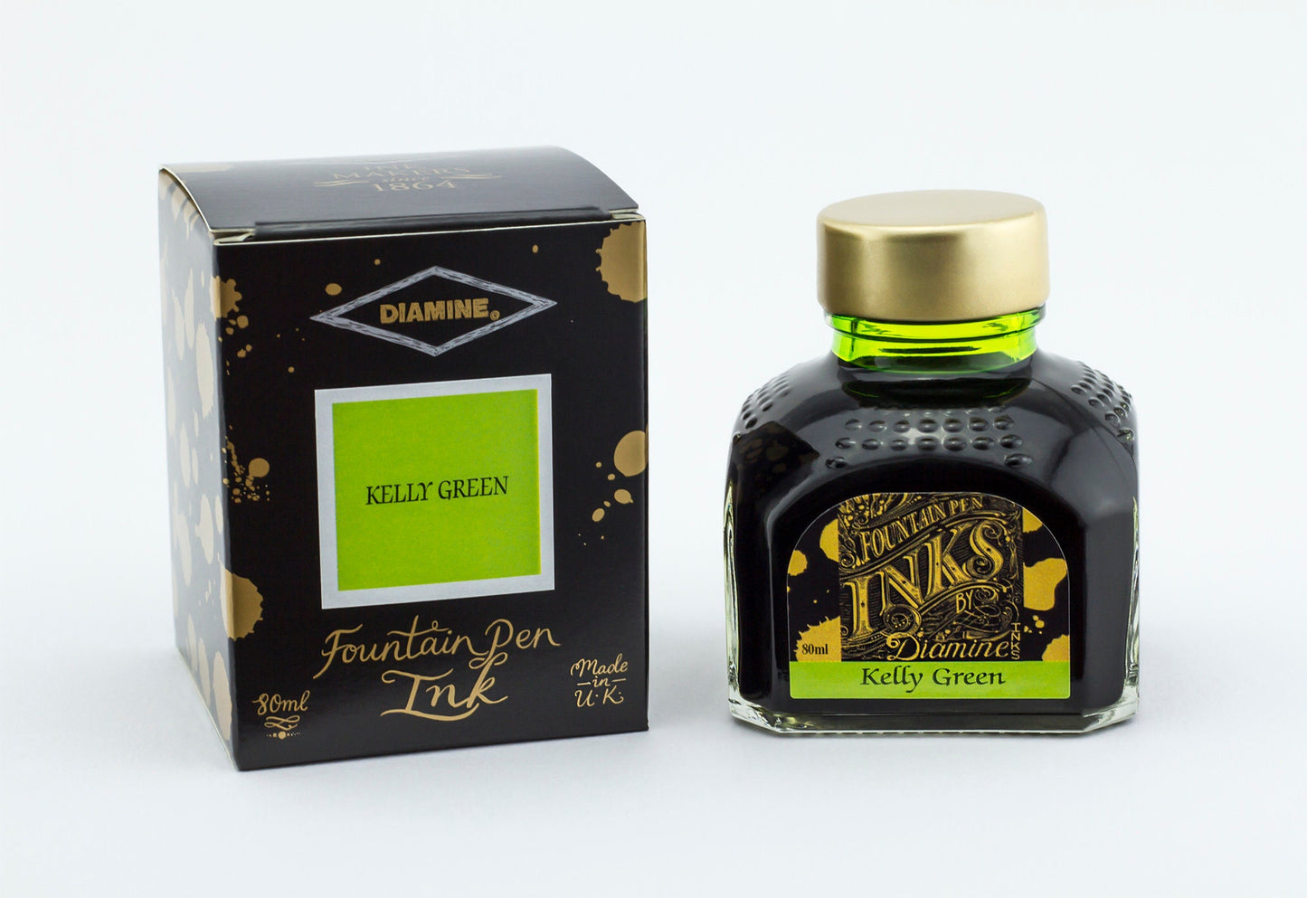 Diamine 80ml Fountain Pen Ink | Yellows | Greens|