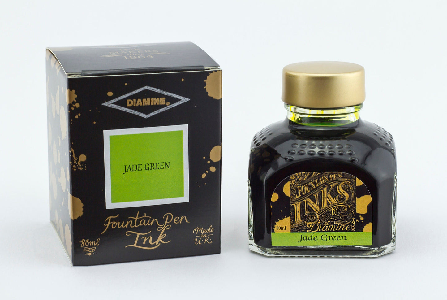 Diamine 80ml Fountain Pen Ink | Yellows | Greens|