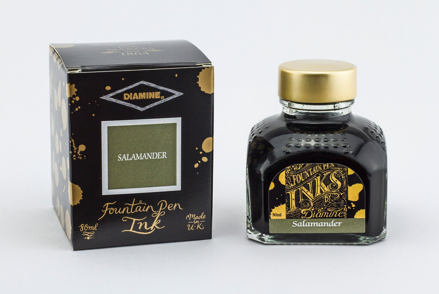 Diamine 80ml Fountain Pen Ink | Yellows | Greens|