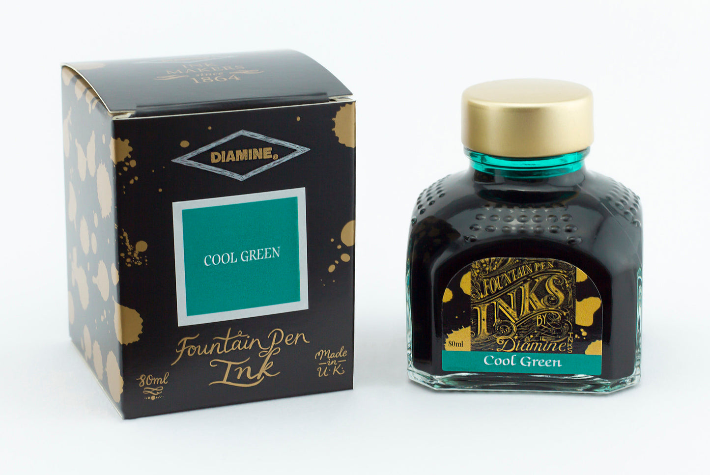 Diamine 80ml Fountain Pen Ink | Yellows | Greens|