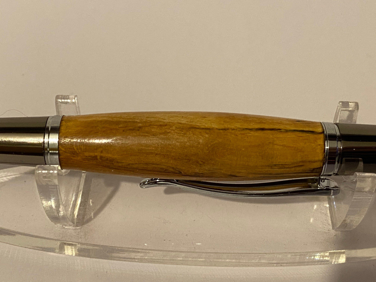 The Dark Hedges Pen! (The Kingsroad) | Silver Gunmetal Twist Ballpoint Pen | Sierra (Cierra) Style | Handcrafted Wooden Pen