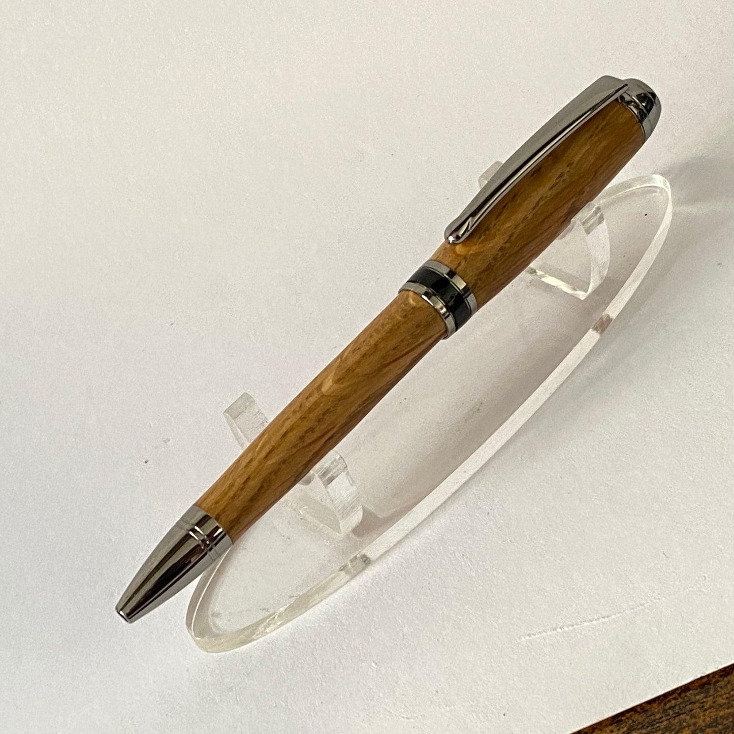 Irish Whiskey Barrel Ballpoint Pen - Style 1 | Handcrafted Wooden Oak Pen