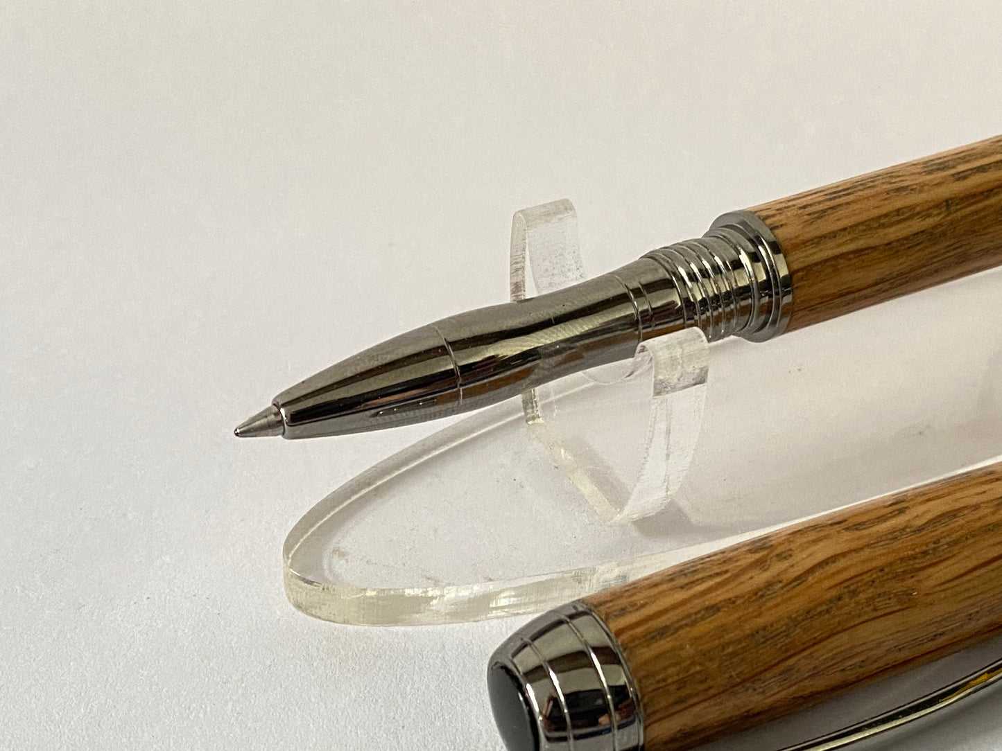 Irish Whiskey Barrel Rollerball Pen - Style 1 | Handcrafted Wooden Oak Pen