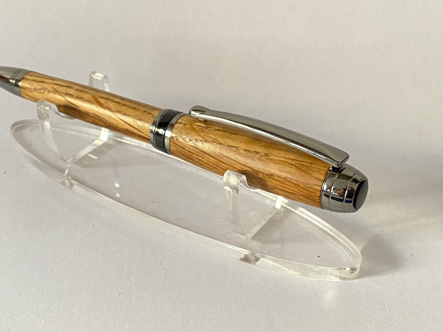 Irish Whiskey Barrel Ballpoint Pen - Style 1 | Handcrafted Wooden Oak Pen
