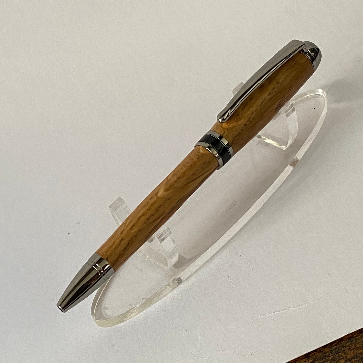 Irish Whiskey Barrel Ballpoint Pen - Style 1 | Handcrafted Wooden Oak Pen
