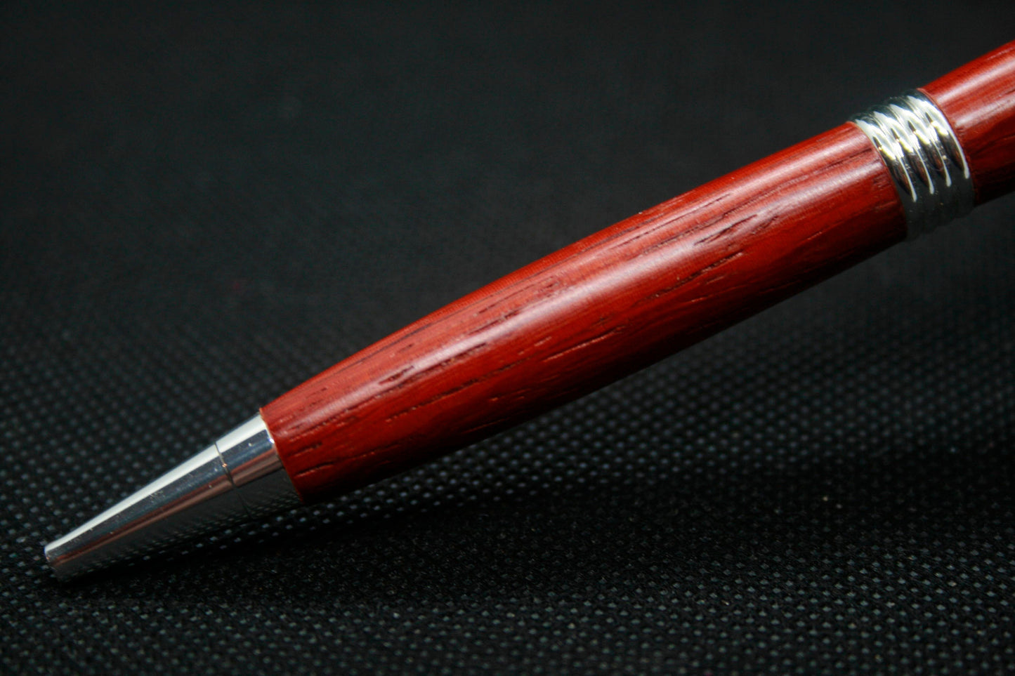 Calamus Padauk Wood Slimline Twist Pen | Hand Turned | Real Wood