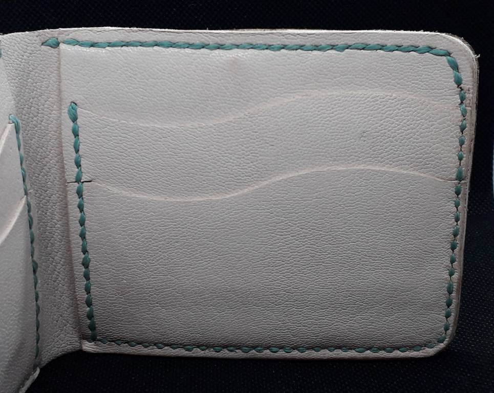 Real Leather Wallet | Handmade | Steampunk | Cogs | Gear