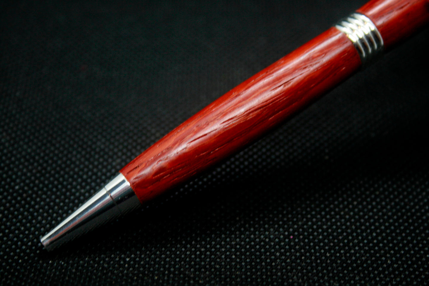Calamus Padauk Wood Slimline Twist Pen | Hand Turned | Real Wood