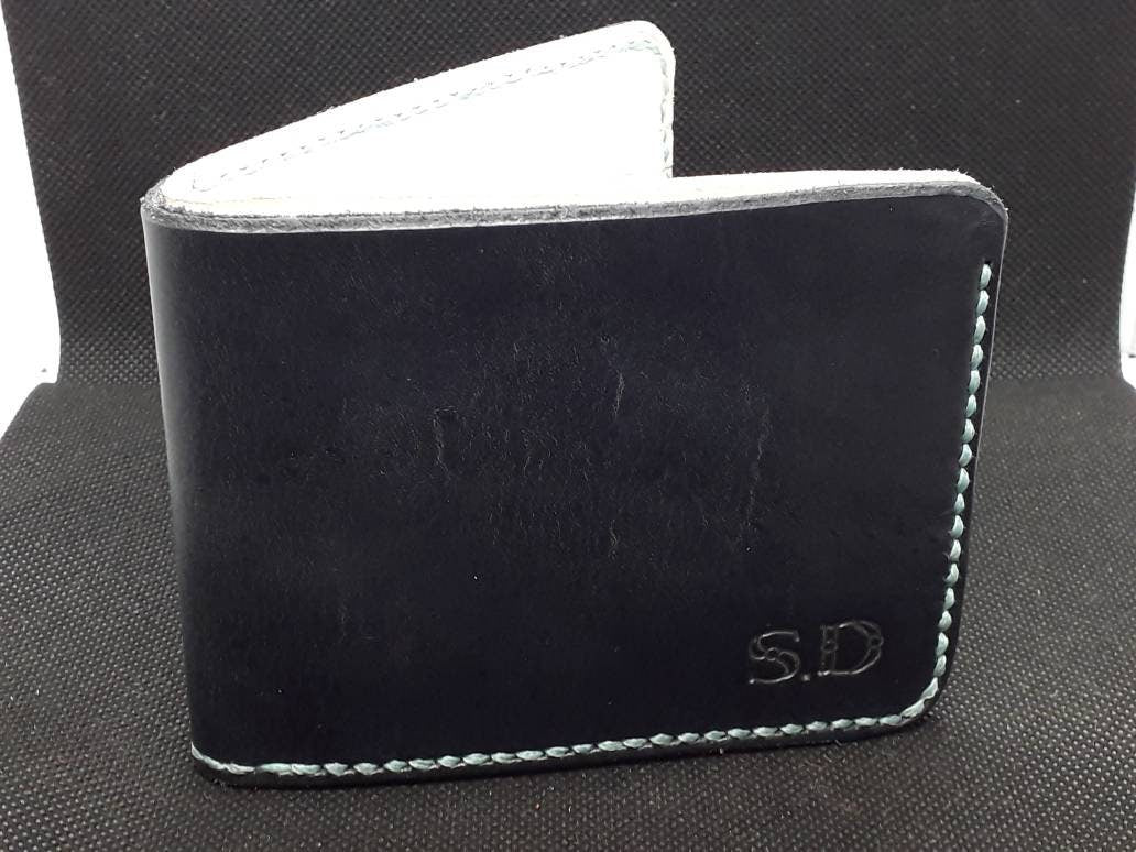 Real Leather Wallet | Handmade | Steampunk | Cogs | Gear