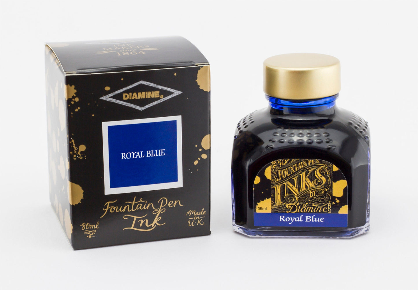 Diamine 80ml Fountain Pen Ink | Blues |