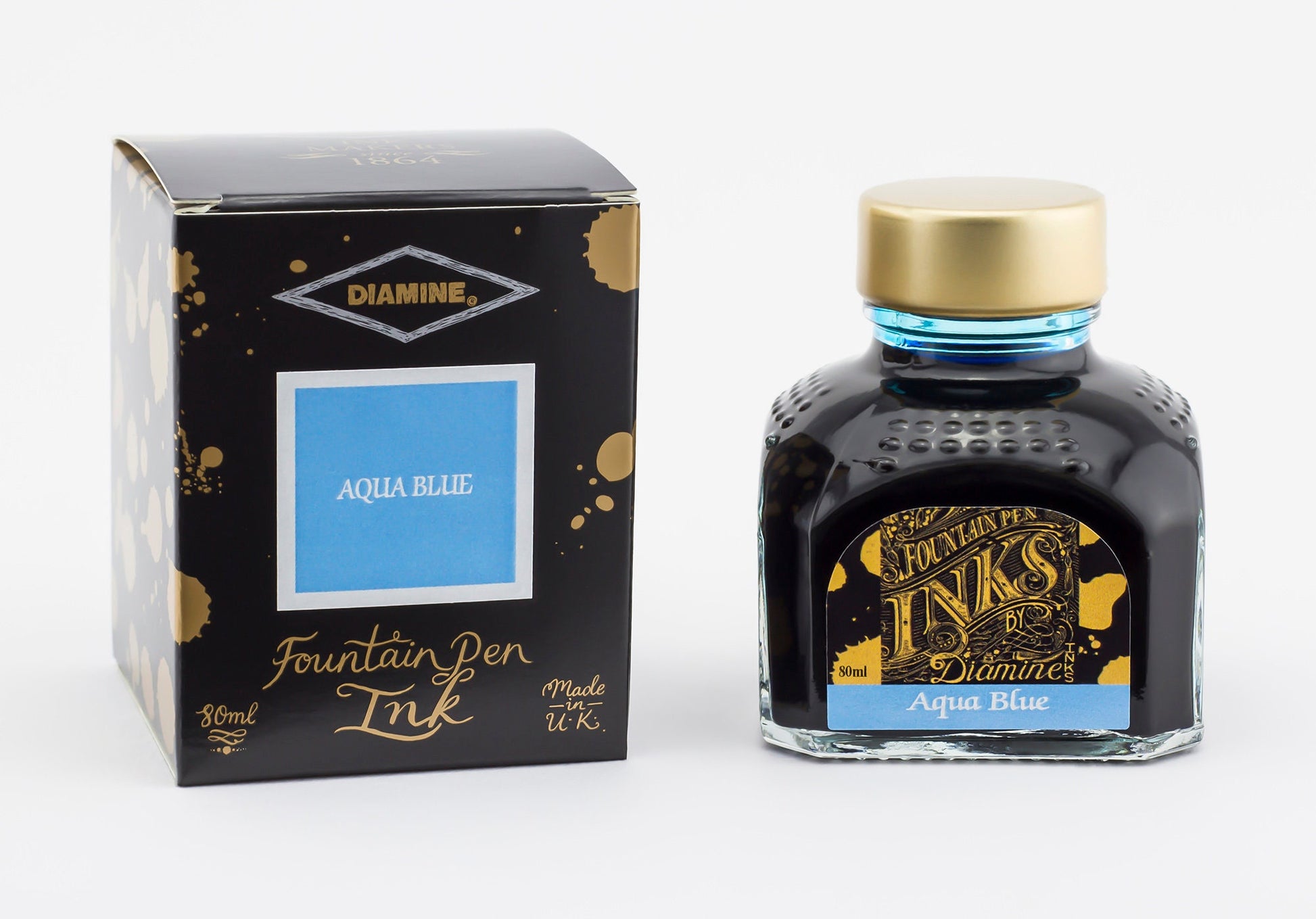 Diamine 80ml Fountain Pen Ink | Blues |