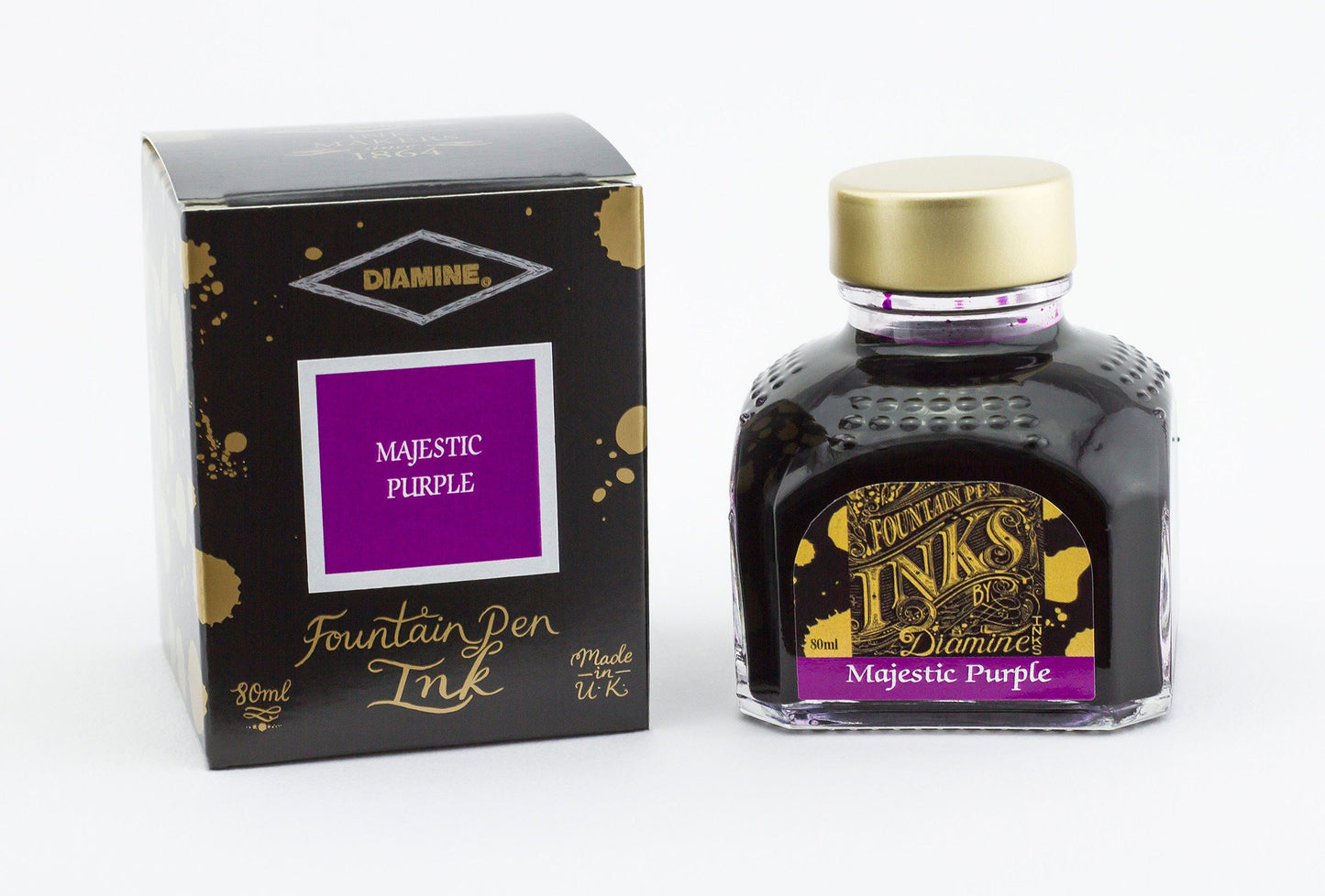 Diamine 80ml Fountain Pen Ink | Purples | Pinks |
