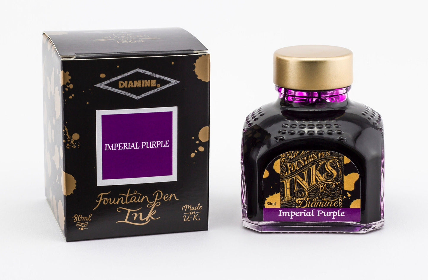 Diamine 80ml Fountain Pen Ink | Purples | Pinks |