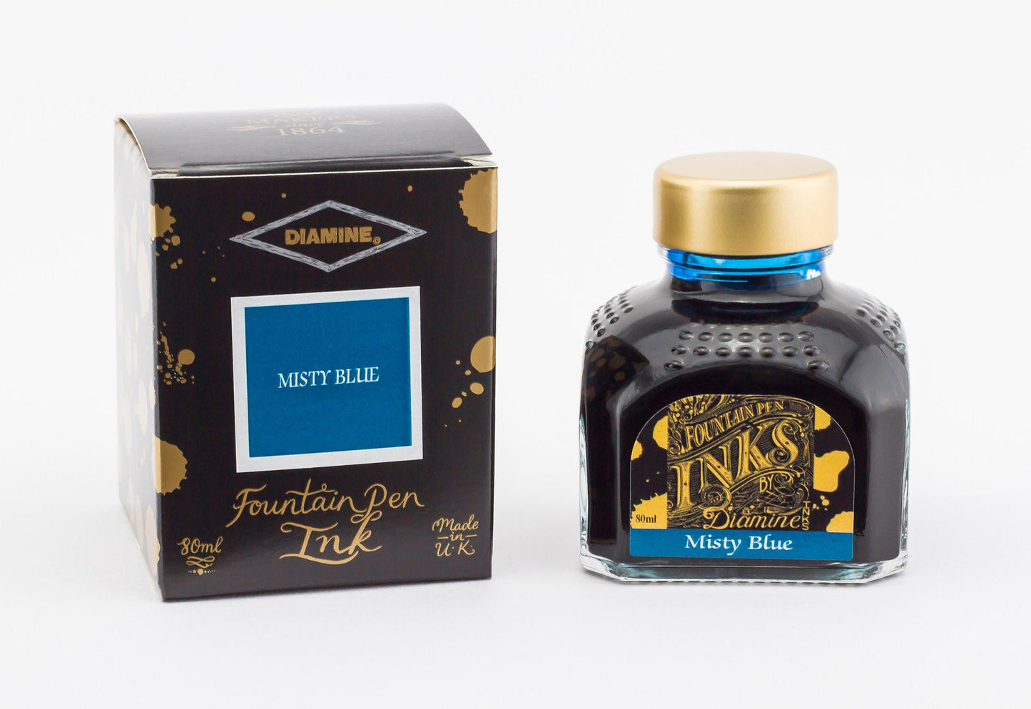 Diamine 80ml Fountain Pen Ink | Blues |