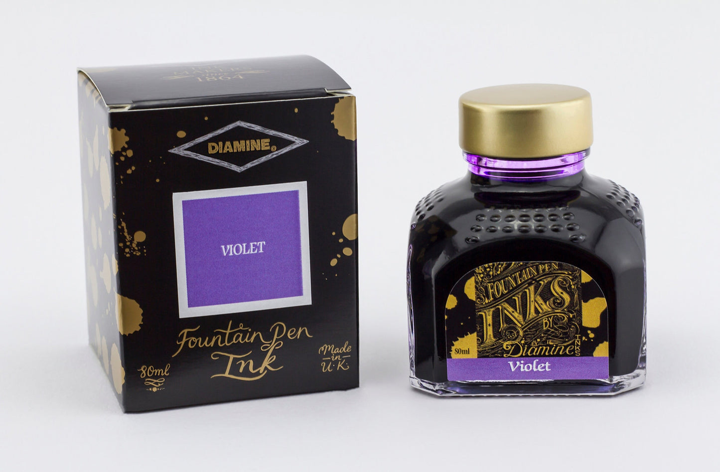Diamine 80ml Fountain Pen Ink | Purples | Pinks |