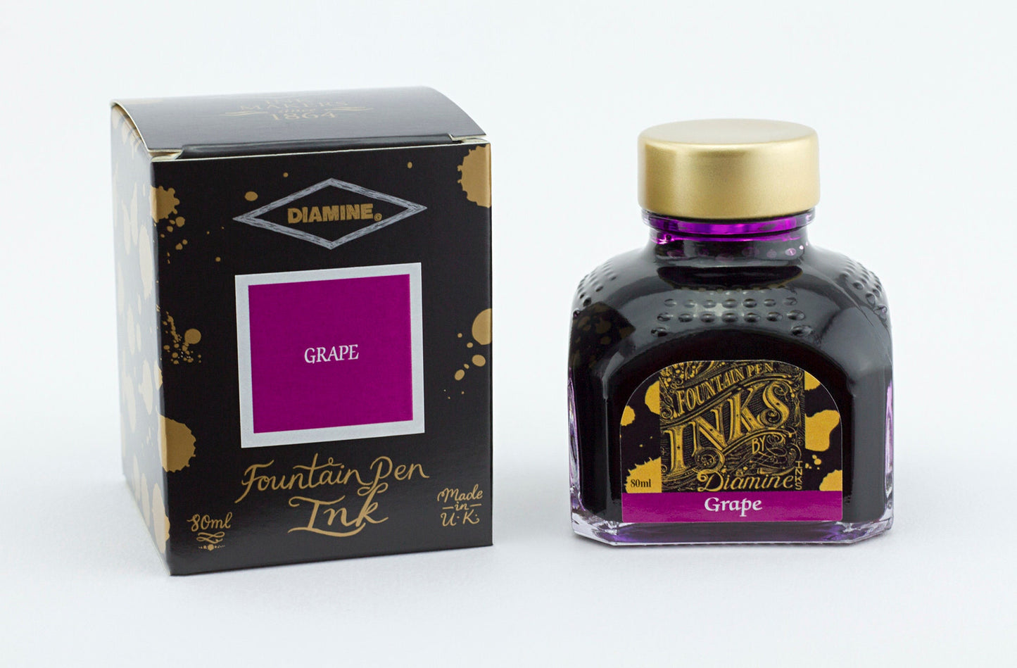 Diamine 80ml Fountain Pen Ink | Purples | Pinks |