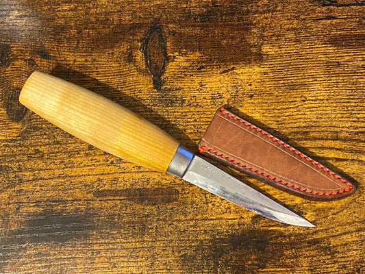 Real Leather Knife Sheath for Morakniv 106/120 -
