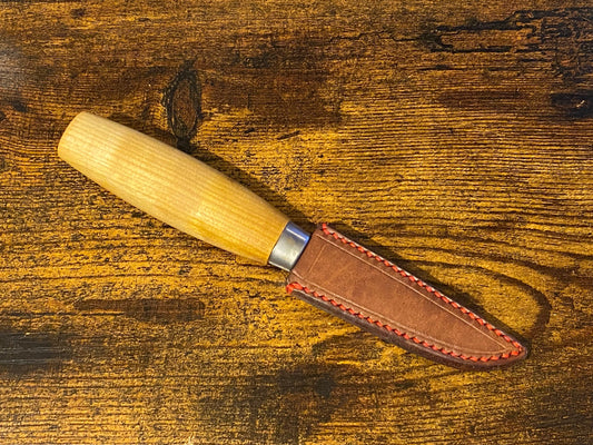 Real Leather Knife Sheath for Morakniv 106/120 -