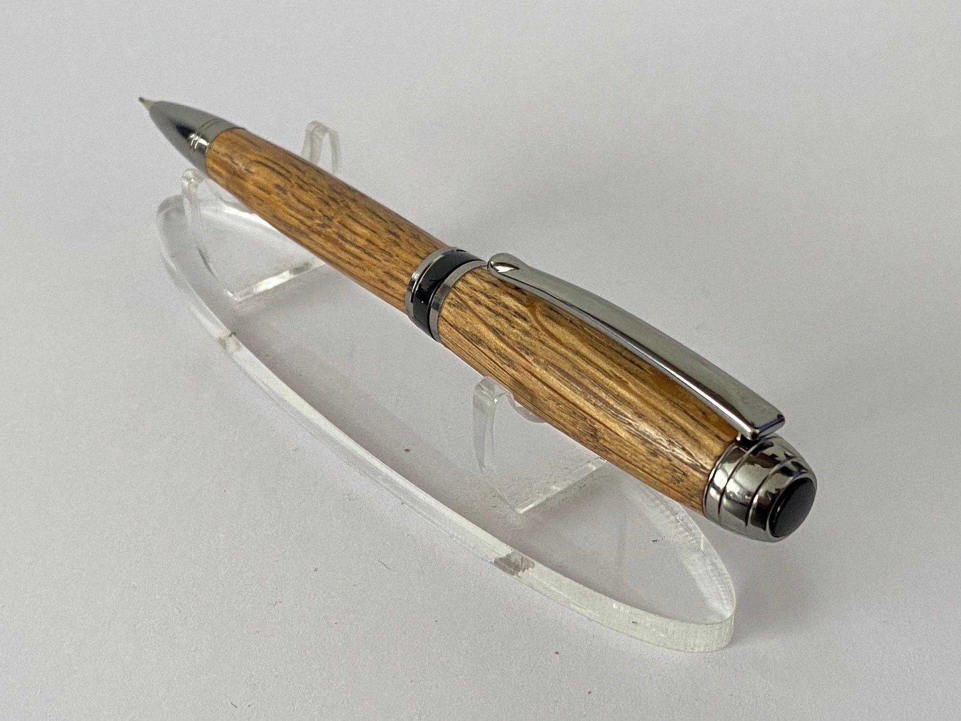 Irish Whiskey Barrel Pencil - Style 1 | Handcrafted Wooden Oak Pen