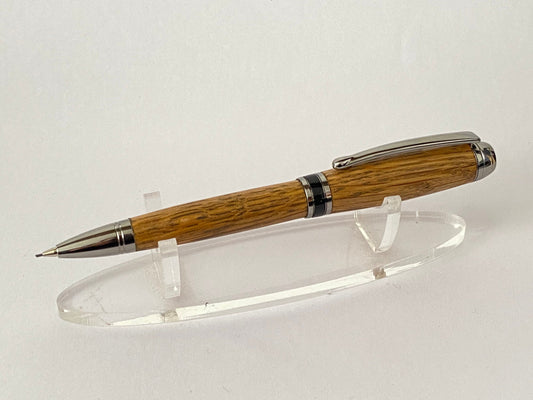 Irish Whiskey Barrel Pencil - Style 1 | Handcrafted Wooden Oak Pen