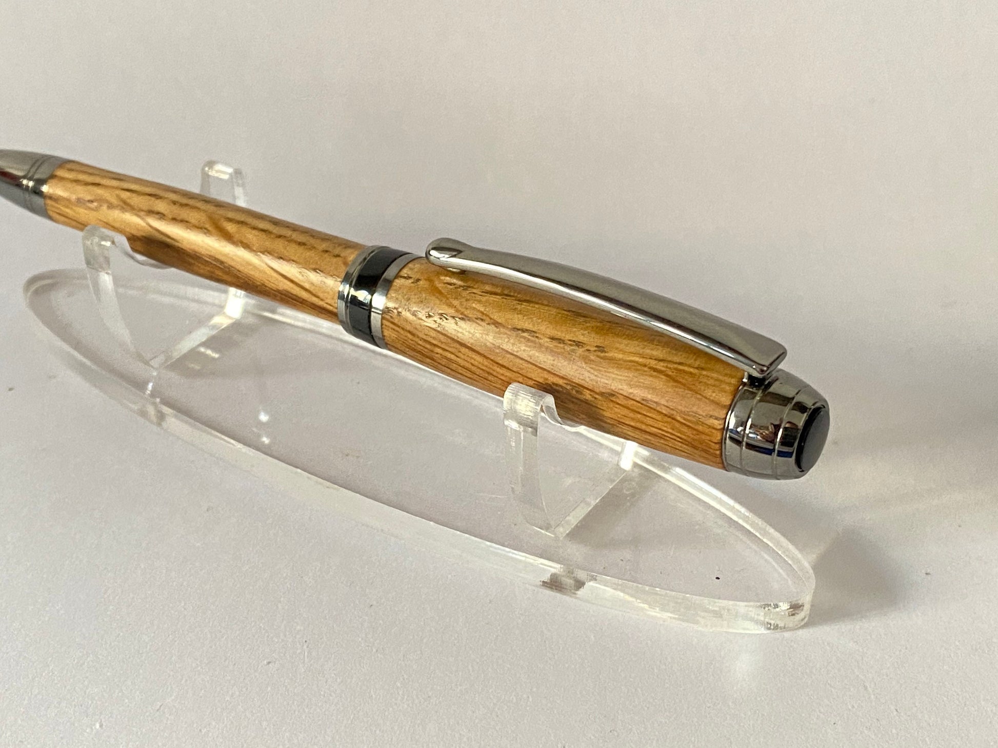 Irish Whiskey Barrel Ballpoint Pen - Style 1 | Handcrafted Wooden Oak Pen